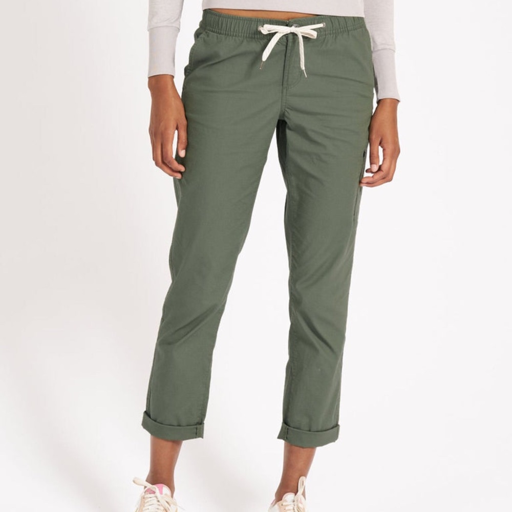 Vuori The Rise And Shine Ripstop Series Outdoor Pants Green
